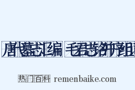 唐代墓志汇编·毛君志铭并序组词是什么意思的图片